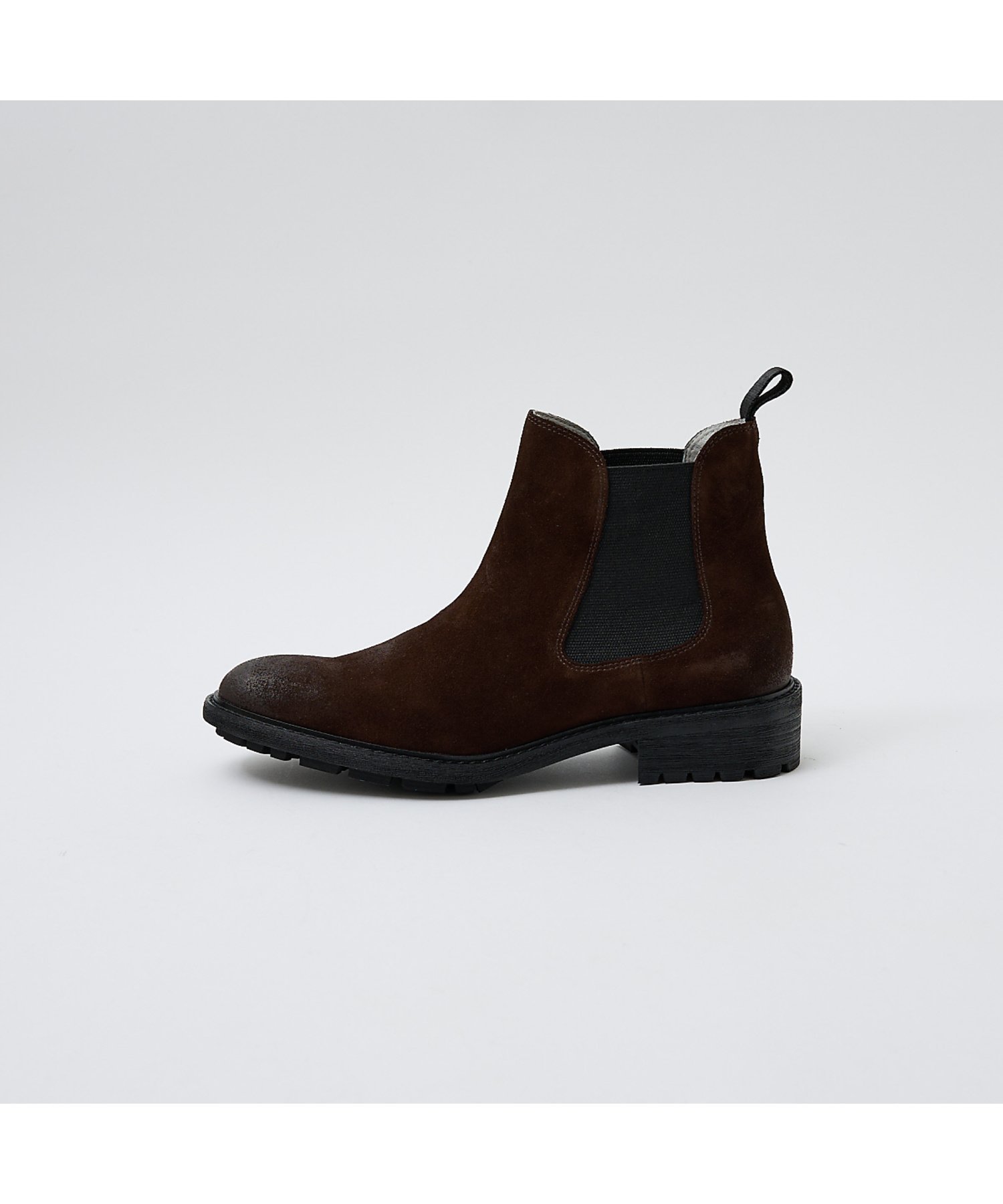 Ботинки с подошвой из стекловолокна и боковыми вставками AlfredoBANNISTER, Dark Brown — фото 3