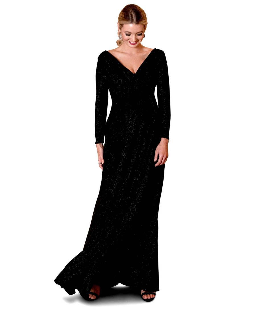 

Платье для беременных Tiffany Rose Isabella, длинное Tiffany Rose Maternity, Glitter black