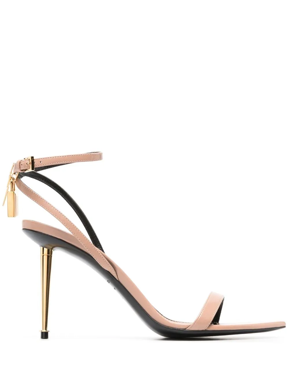 Босоножки Padlock 85 TOM FORD, нейтральный