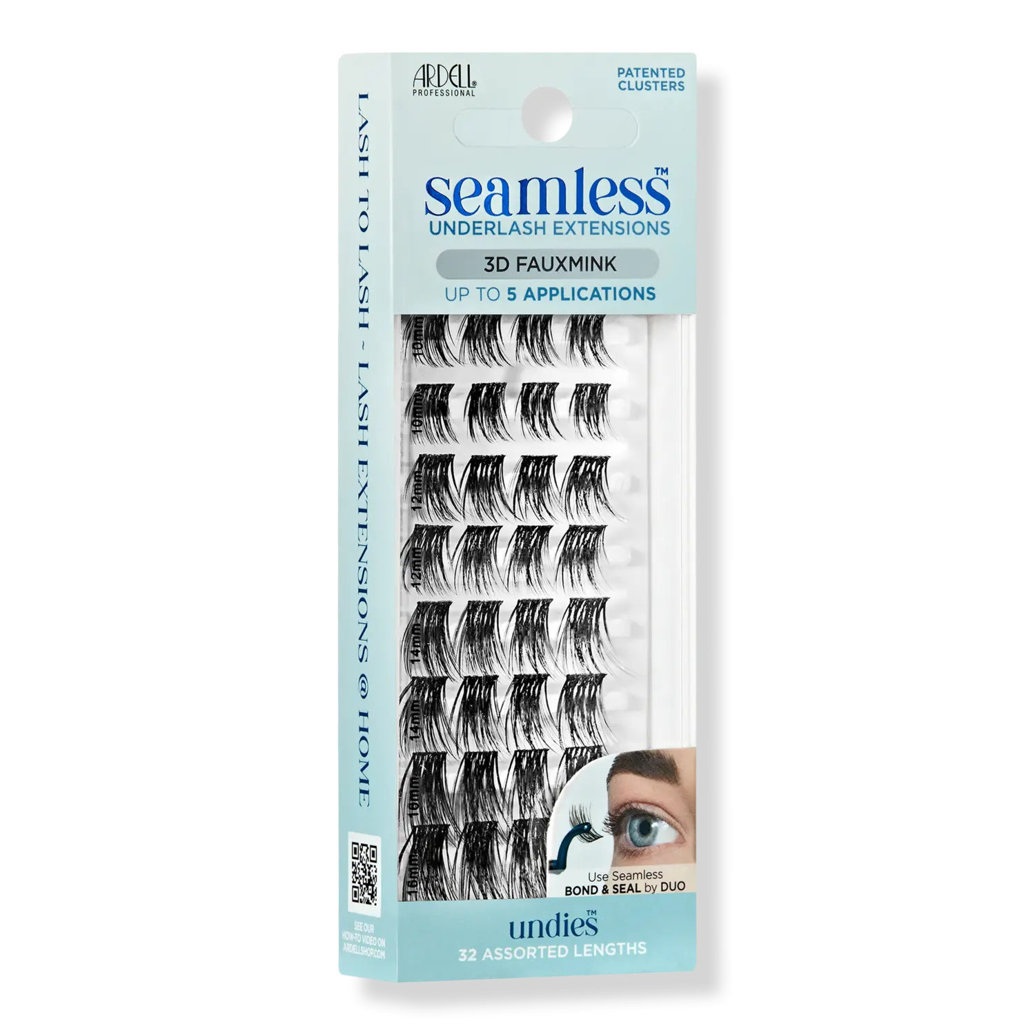 

Бесшовные накладные ресницы-корректоры для подтяжки ресниц, 3D имитация норки. Ardell