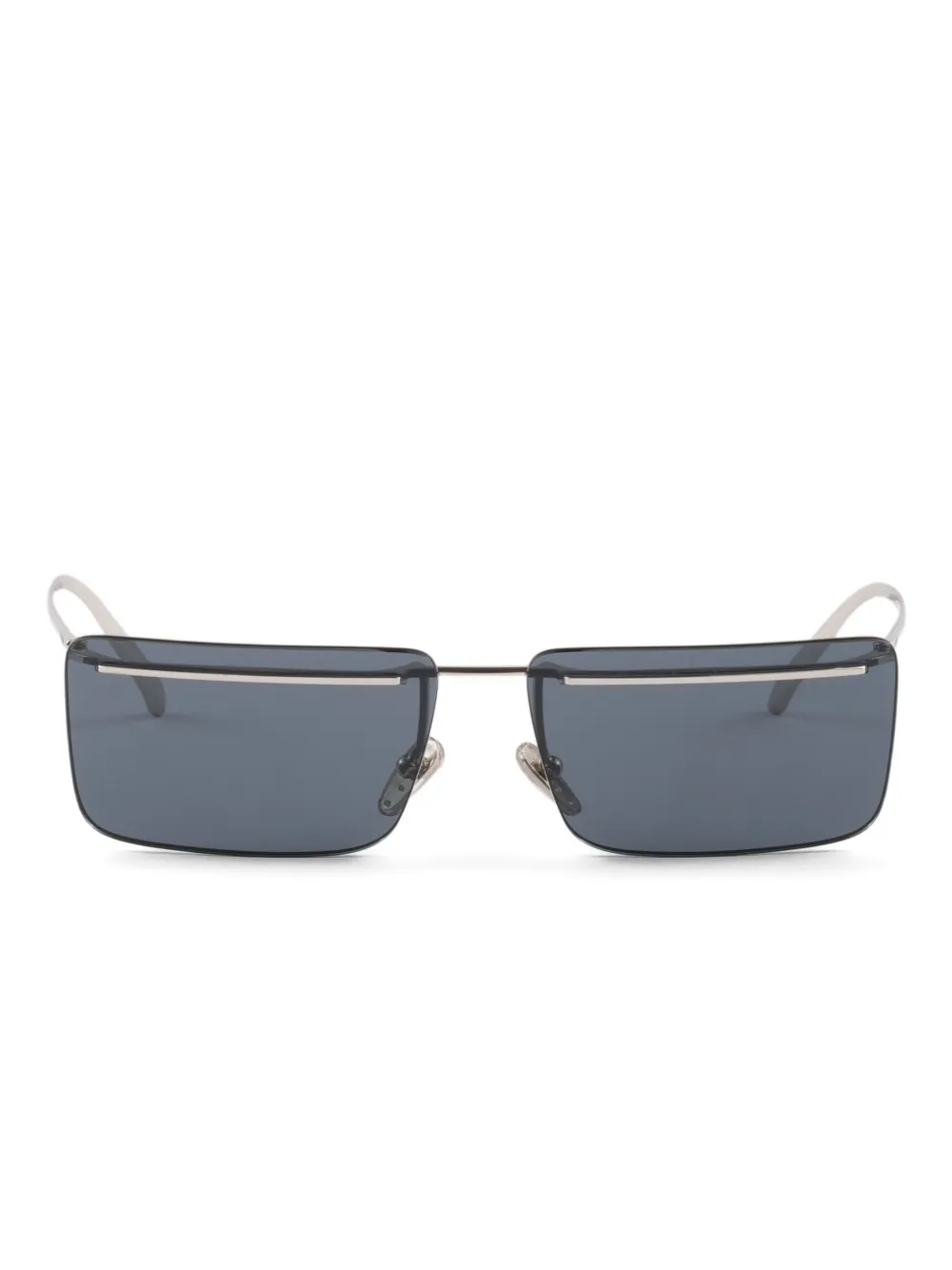 

Солнцезащитные очки в прямоугольной оправе Prada Eyewear, серый