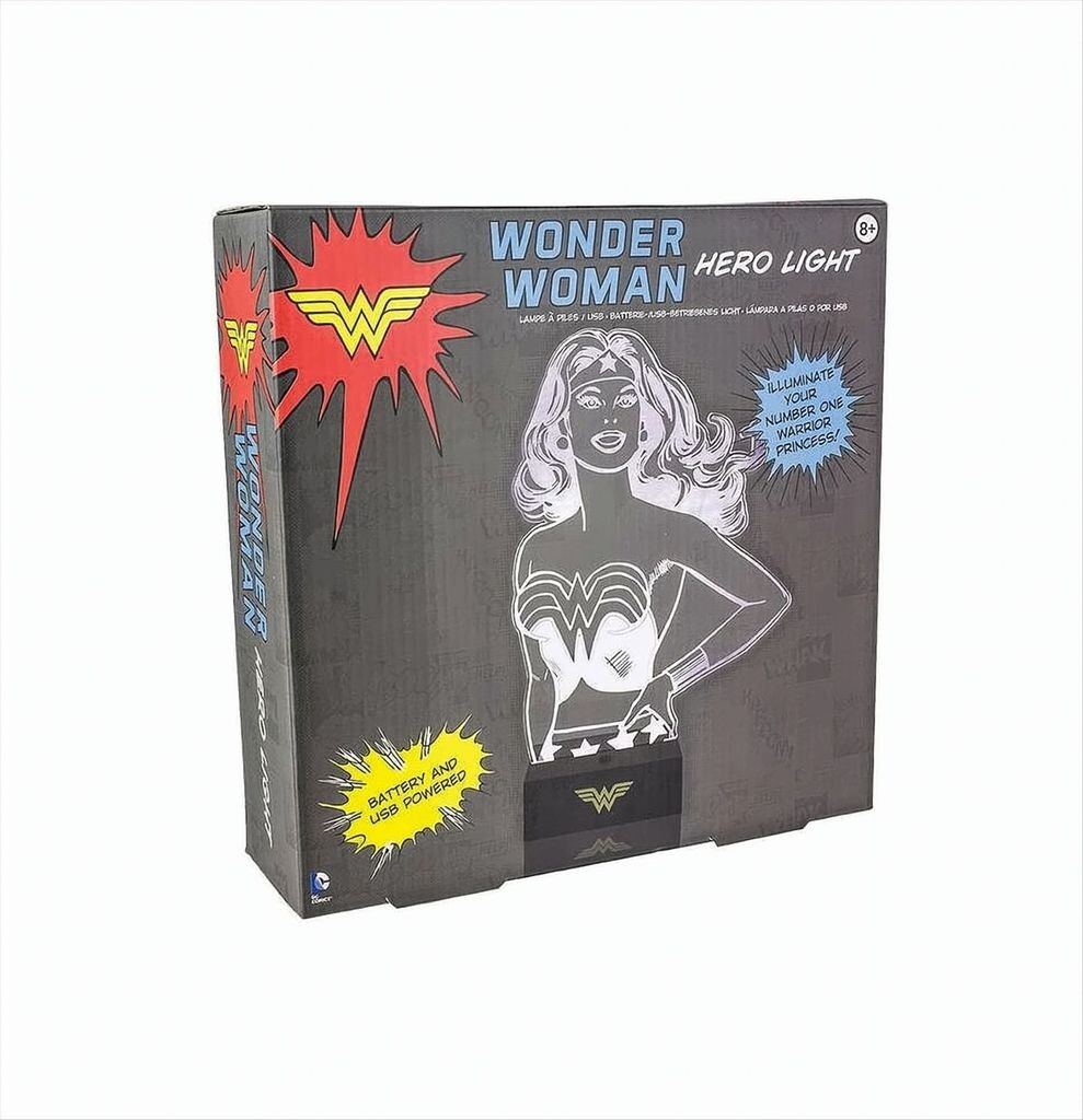 

Светильник DC Comics Wonder Woman Hero примерно 25 см. Paladone