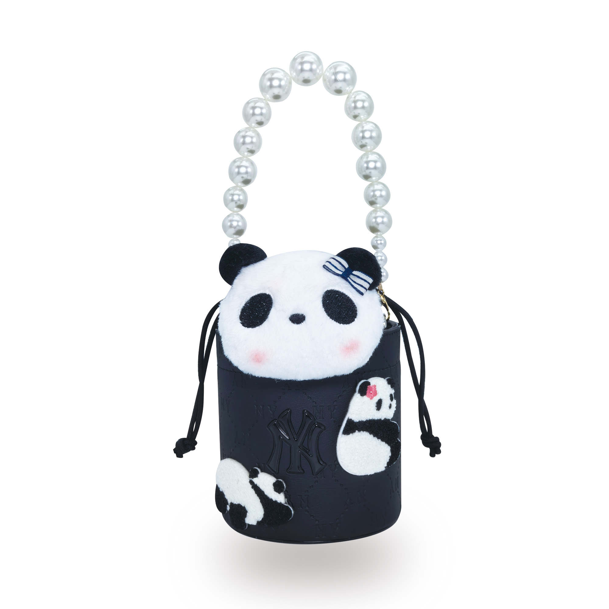 

MLB Женская сумка из полиуретана обычного размера разноцветная, Panda Nao Nao