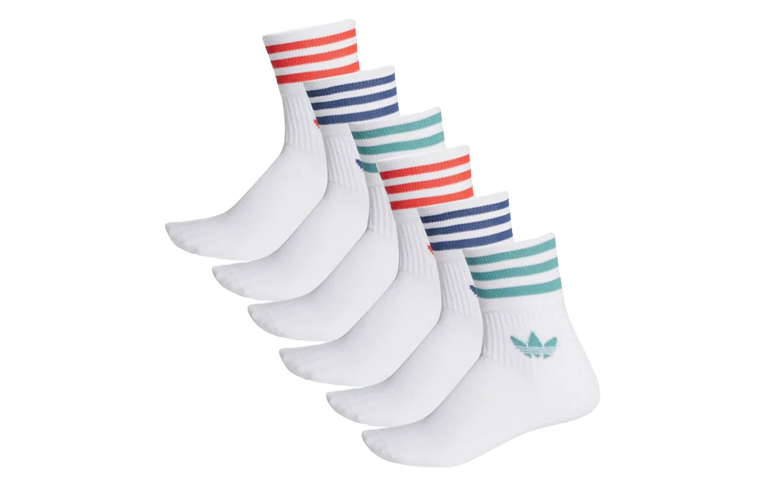 Носки высокие Adidas Originals унисекс 6 пар