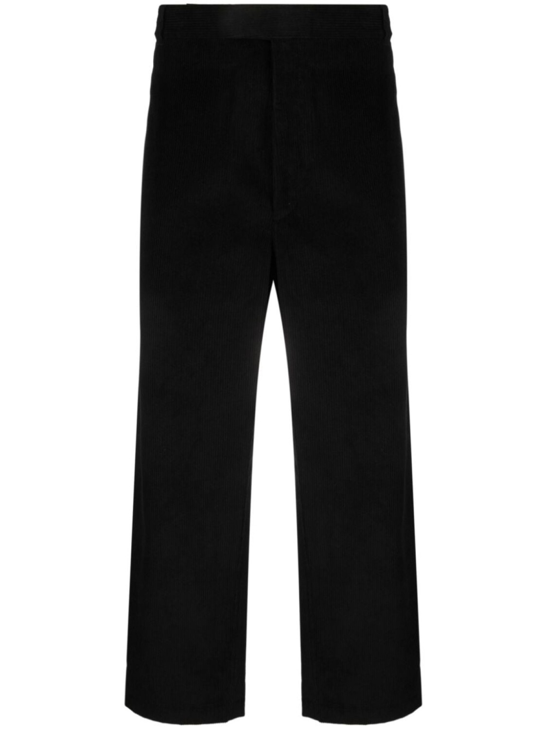 

Thom Browne вельветовые брюки с полосками RWB, черный