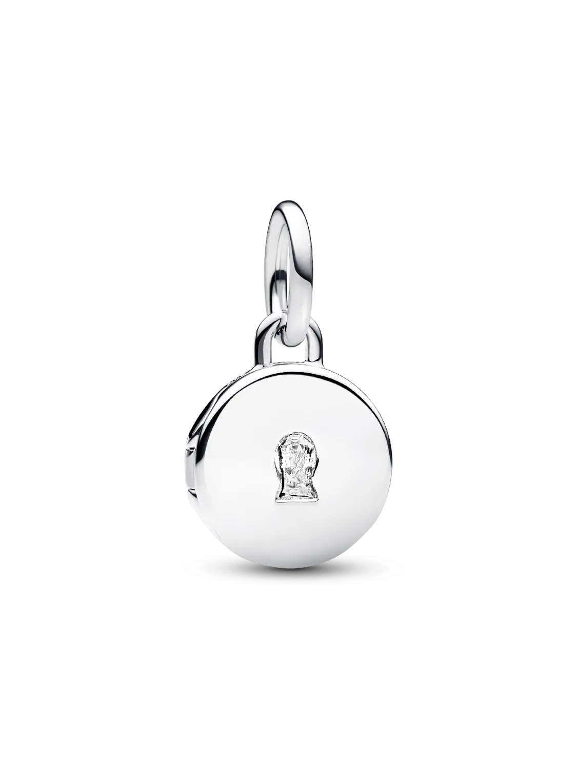 

Открывающийся и гравируемый любовный медальон-подвеска Pandora, серебро 925 пробы