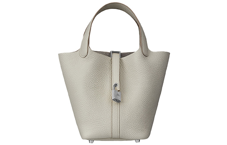 

HERMES Сумка Пикотин Лок из кожи Клеменс Бык