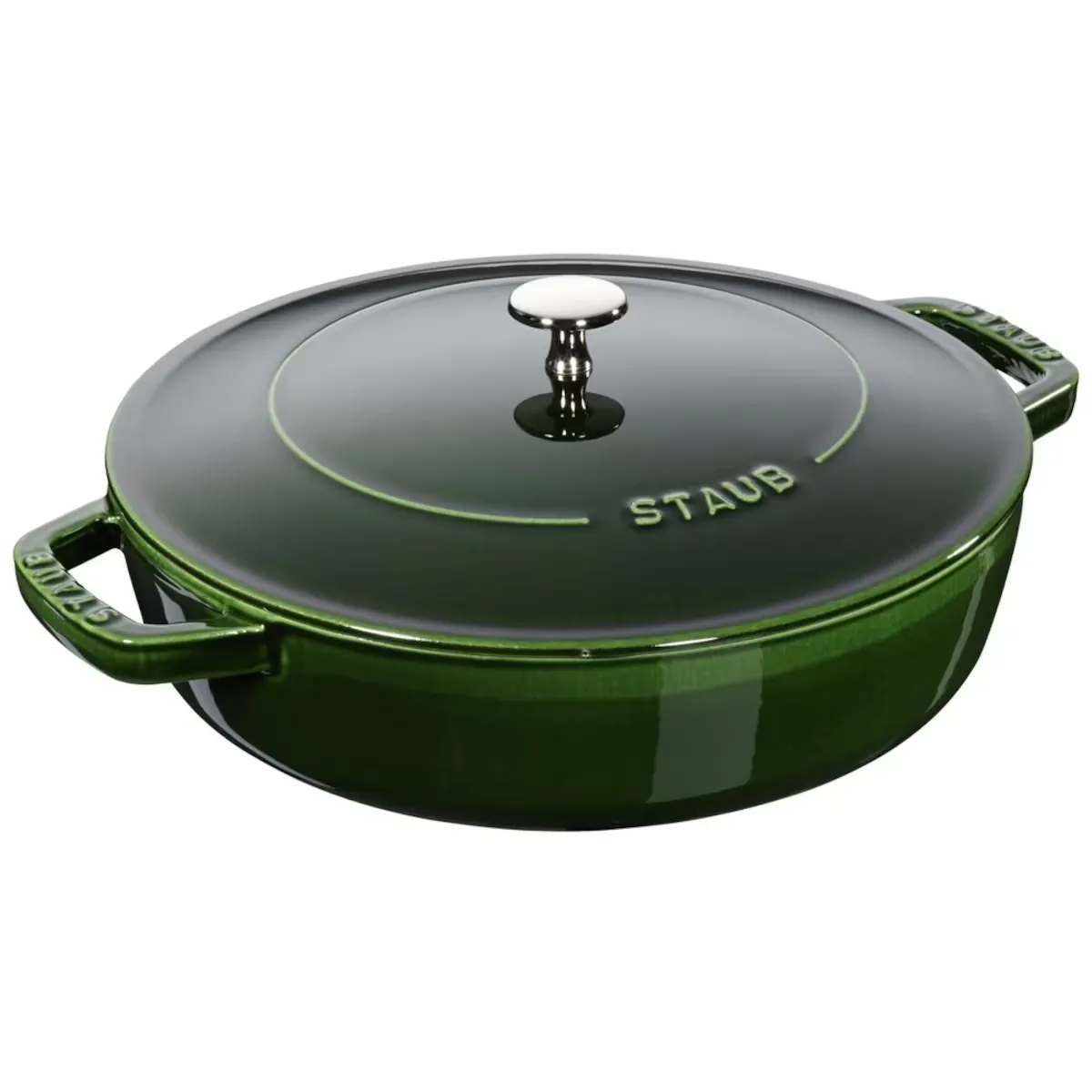

Сотейник Staub Chistera, чугун, 2.4 л, 24 см, зеленый