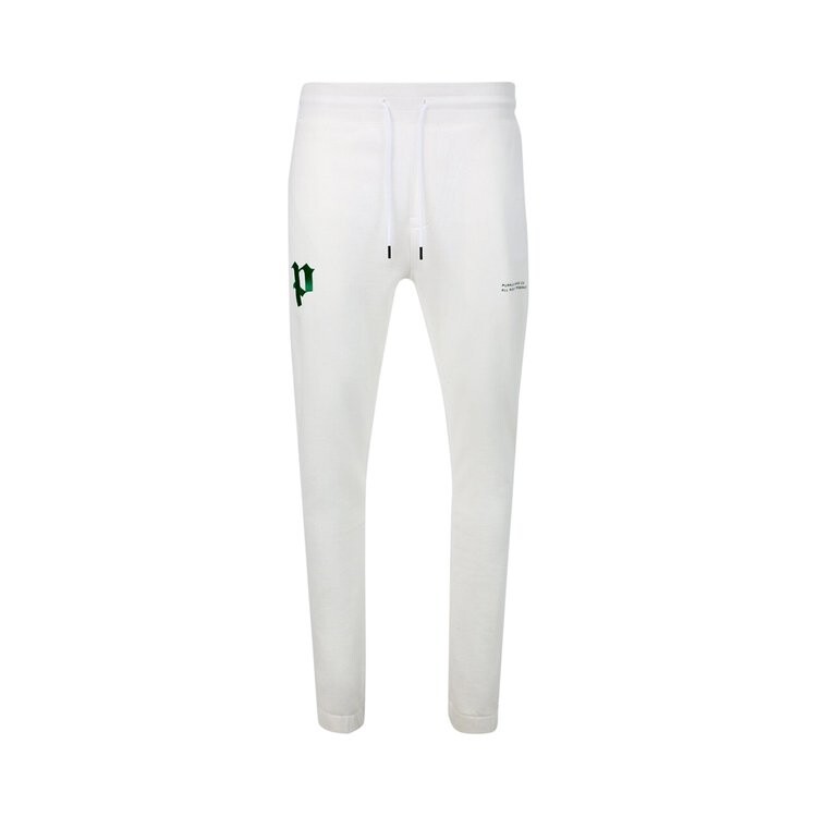 

Спортивные брюки PURPLE BRAND Gothic Workmark 'Brilliant White', белый