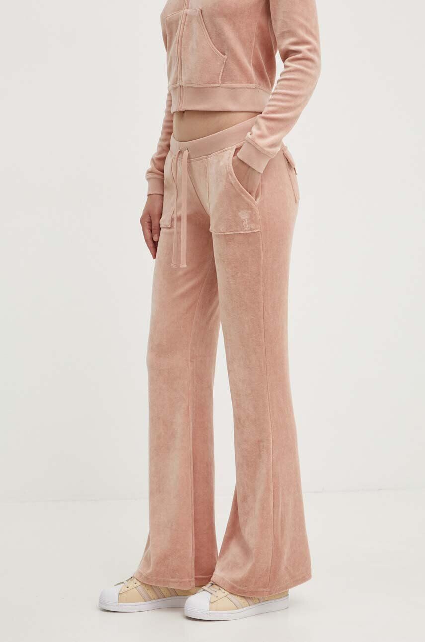 

Бархатные спортивные брюки Juicy Couture CAISA, бежевый