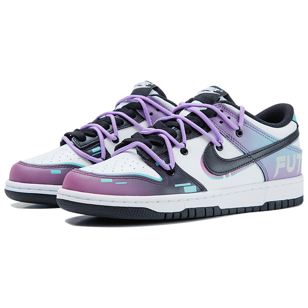 

Женские кроссовки для скейтбординга Nike Dunk, Black/Purple