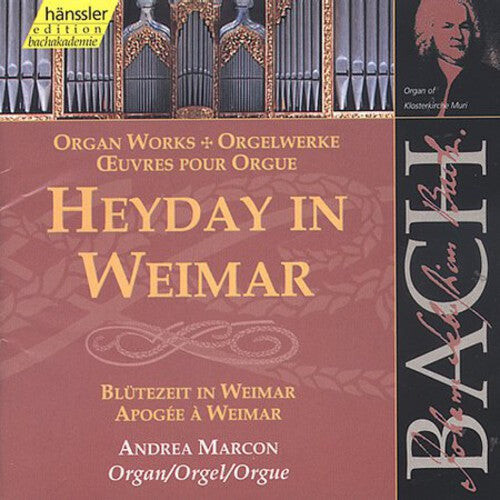 

CD диск Bach / Marcon: Heyday in Weimar