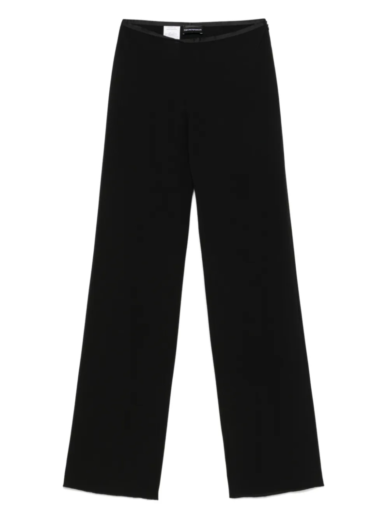 

Креповые брюки Emporio Armani, черный
