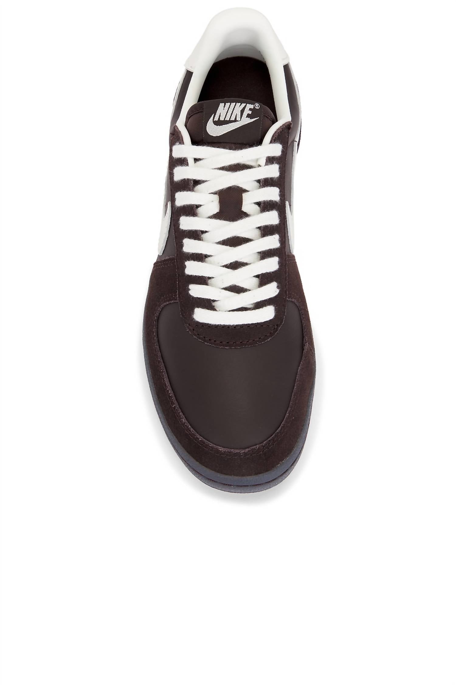 Женские кроссовки Field General в бархатисто-коричневом и бежевом цветах Nike — фото 4