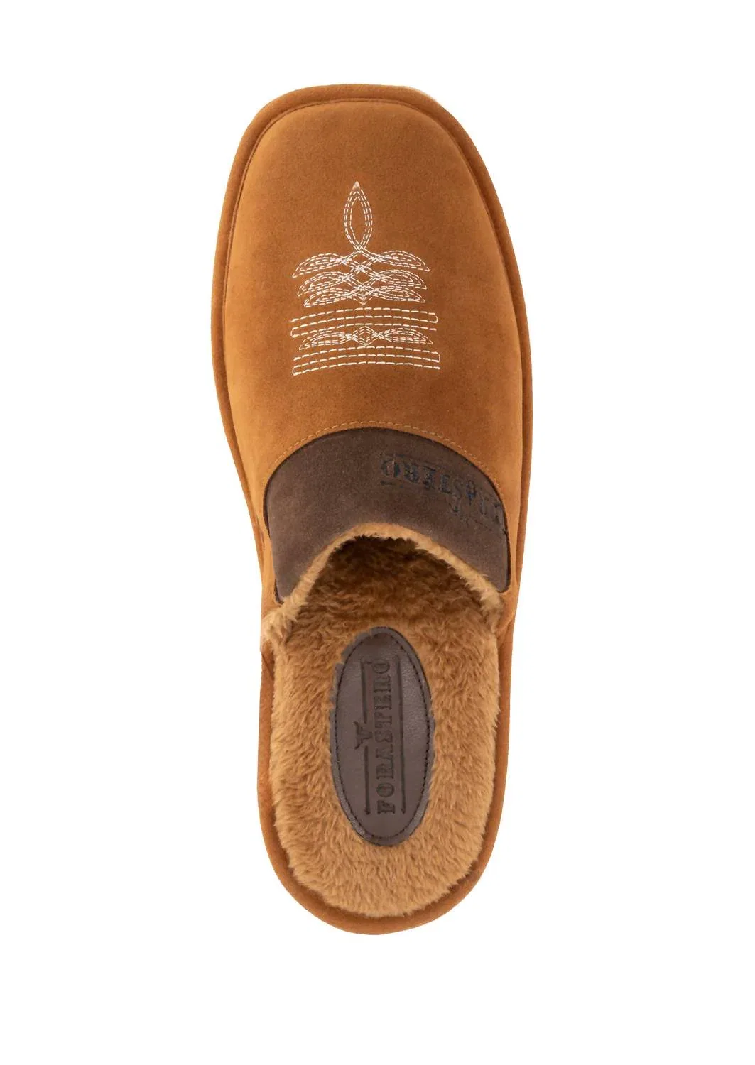Forastero Men's Cushioned Slippers In Brown — фото 3