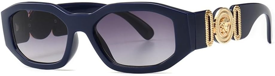 

Металлические прямоугольные солнцезащитные очки «кошачий глаз» для женщин, солнцезащитные очки для мужчин и женщин с защитой от ультрафиолета UV400 generic, Gla1187 C4