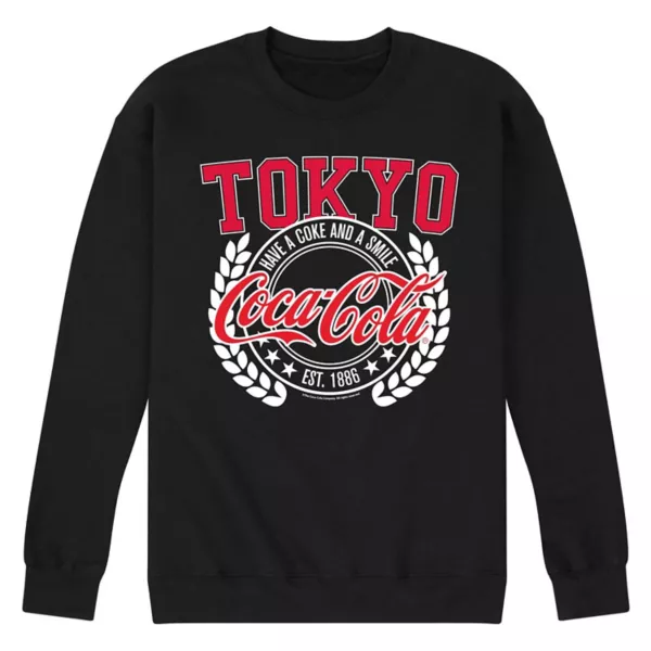 

Мужская флисовая толстовка Coca Cola Tokyo Licensed Character, черный