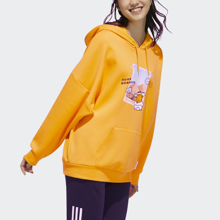 Толстовка женская желтая Adidas Neo — фото 3