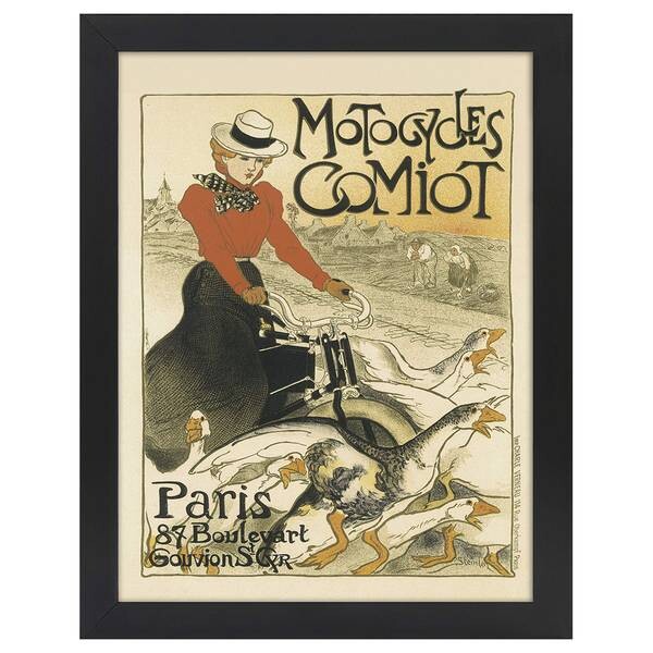 

Рамка для фотографий LegendArte Poster Motocycles Comiot, черный