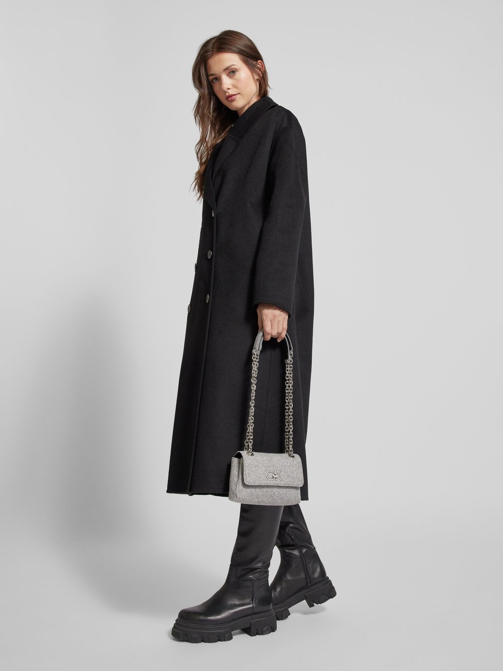 

Сумка через плечо с этикеткой, модель «RE-LOCK» CK Calvin Klein