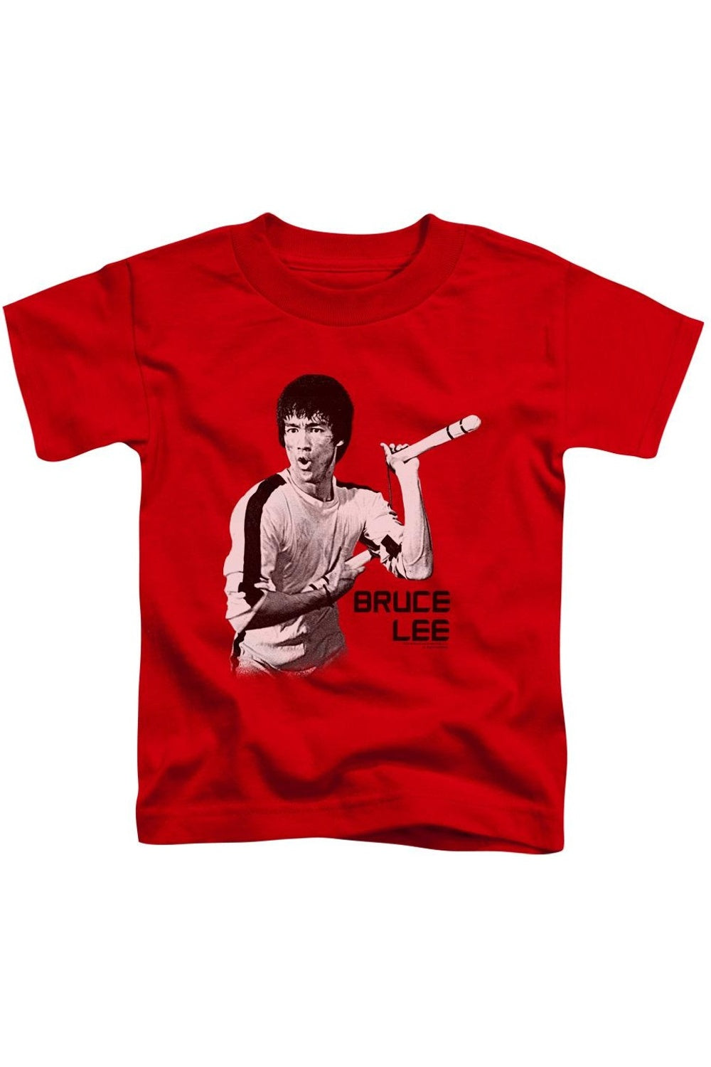 

Футболка с коротким рукавом "Nunchucks" Bruce Lee для детей Gildan, красный