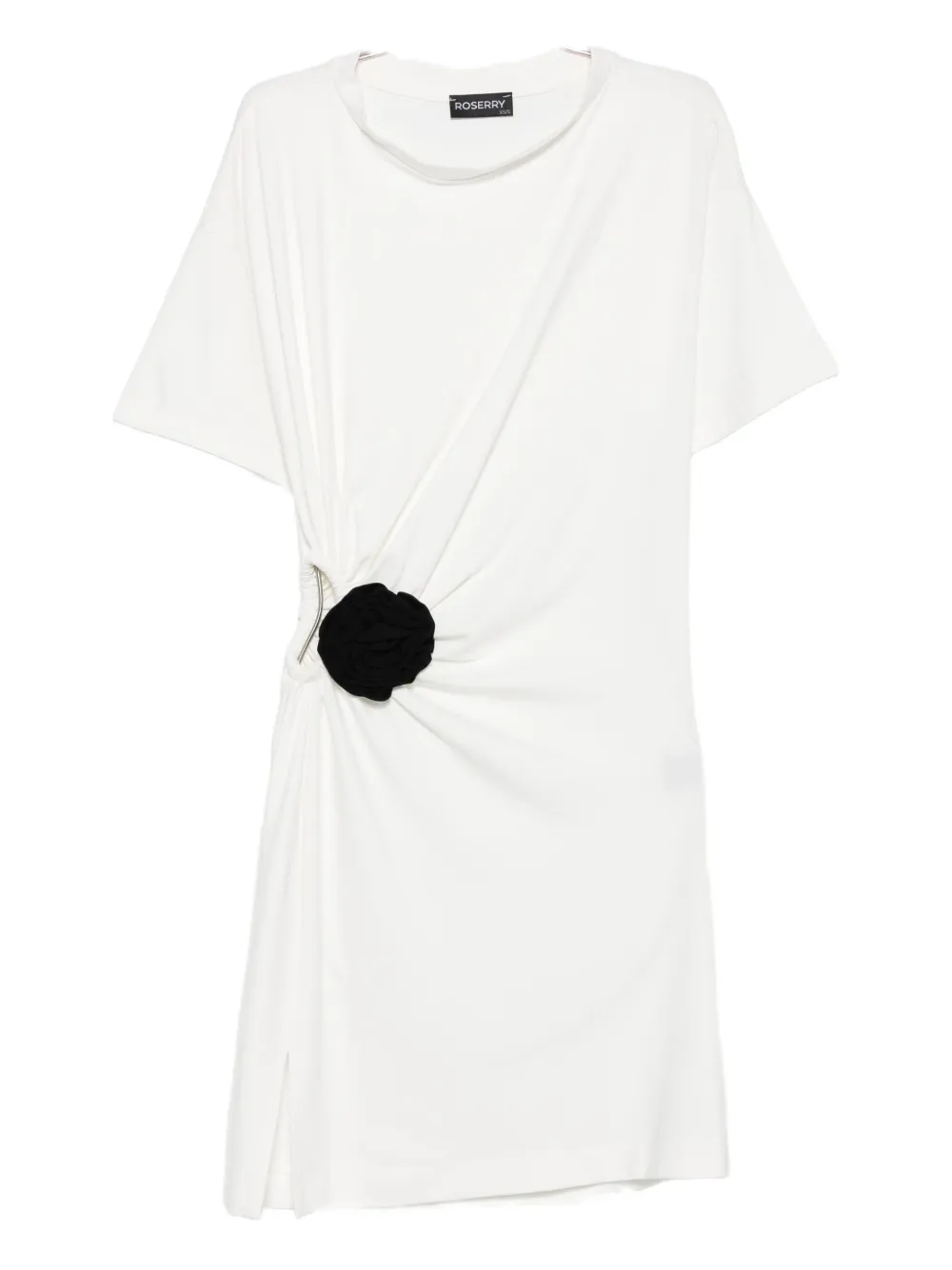 

Мини-платье с розами ROSERRY, белый