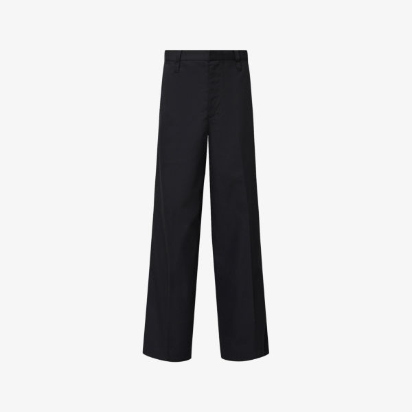 

Брюки Allsaints Tanner прямого кроя свободного силуэта, черный