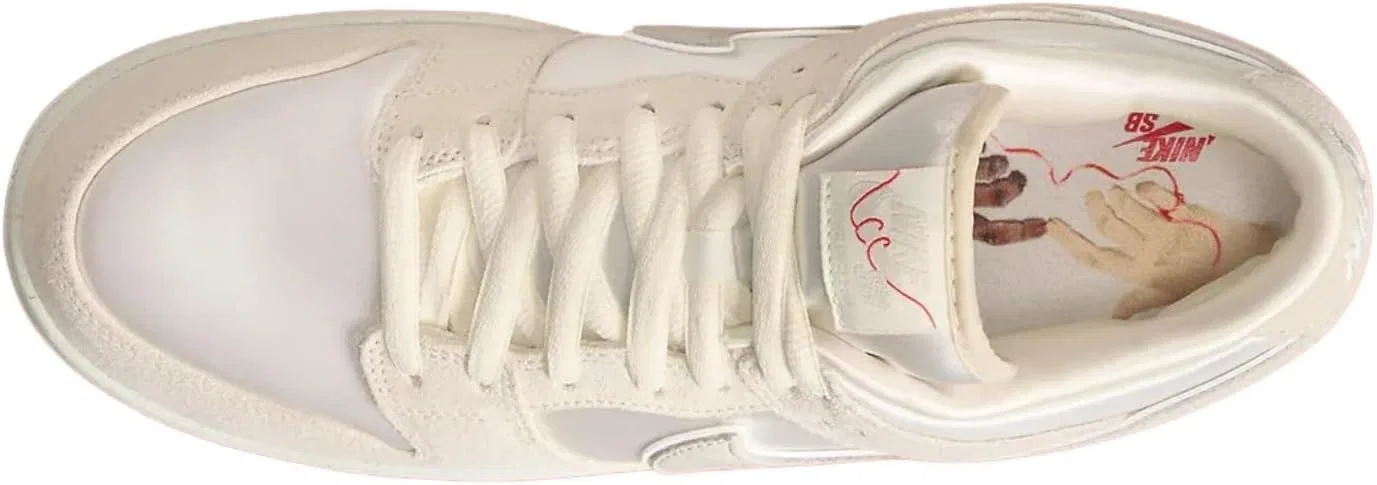 Кроссовки для скейтбординга Nike SB Dunk Low PRM, Coconut Milk/Light Bone — фото 3