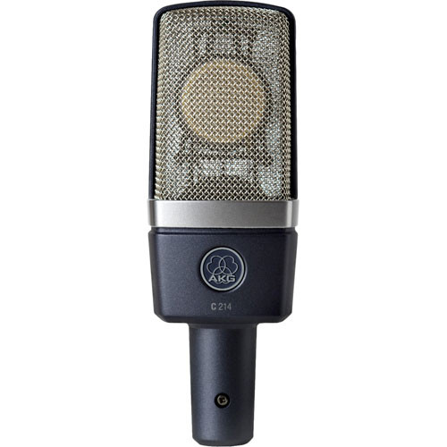 

Кардиоидный Конденсаторный Микрофон AKG C214 с Большой диафрагмой