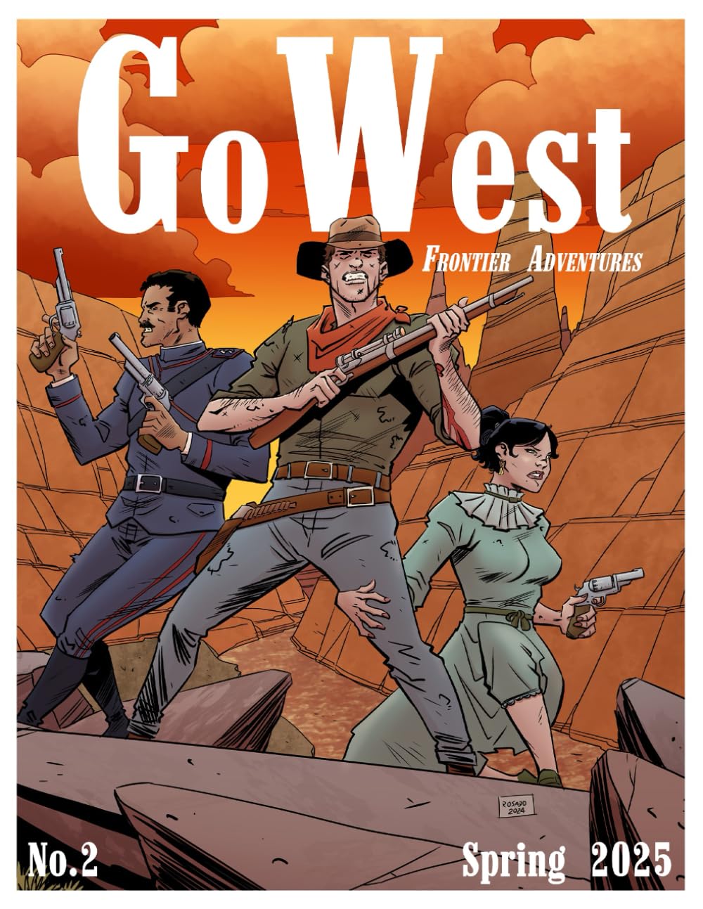 

Go West: Frontier Adventures No. 2 (Independently published)