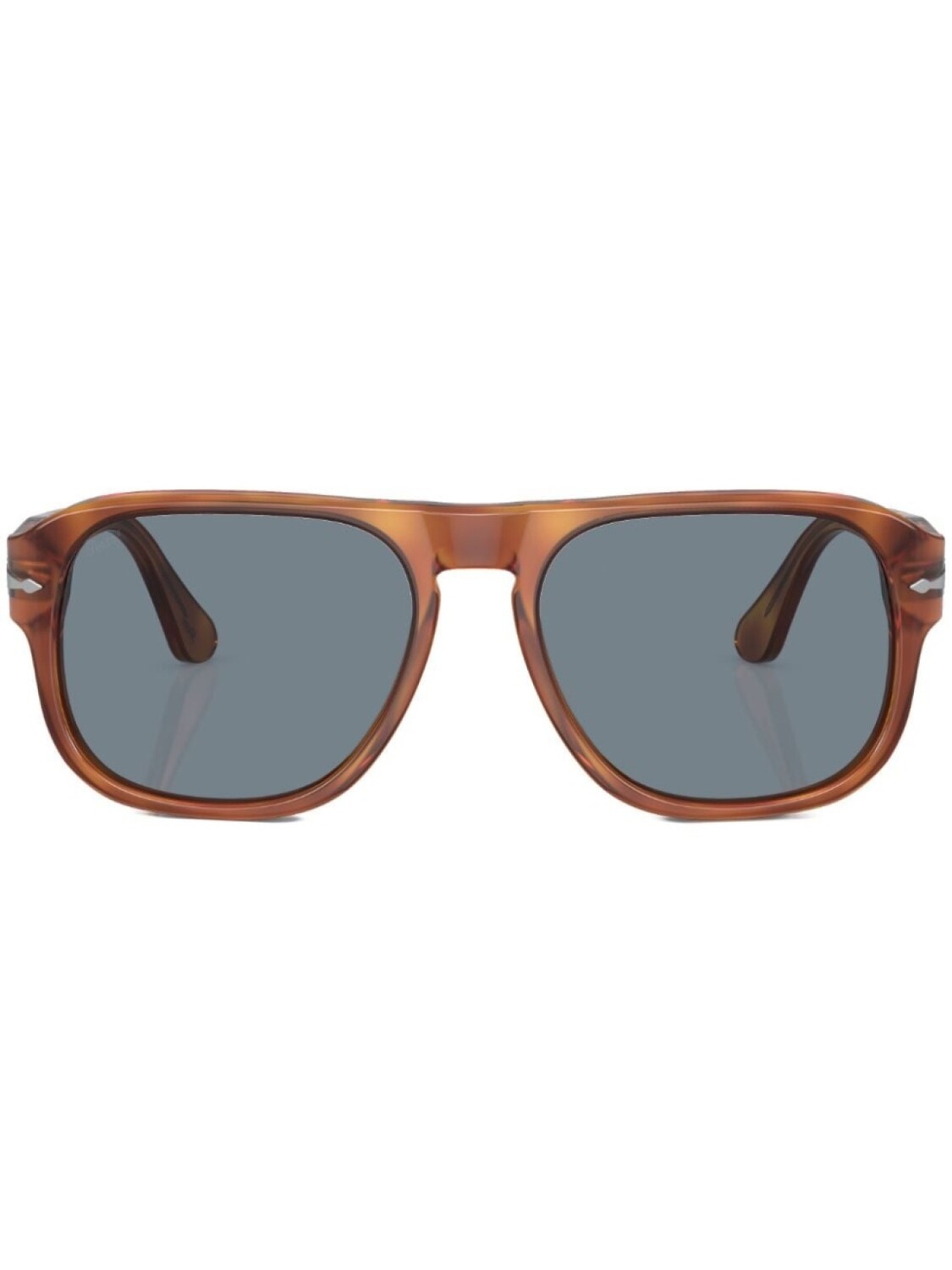 

Солнцезащитные очки в круглой оправе Persol, коричневый