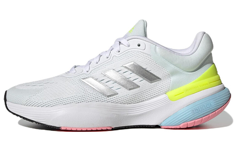 

Кроссовки для бега Response Super 3.0 женские с низким верхом, белые/королевские синие Adidas