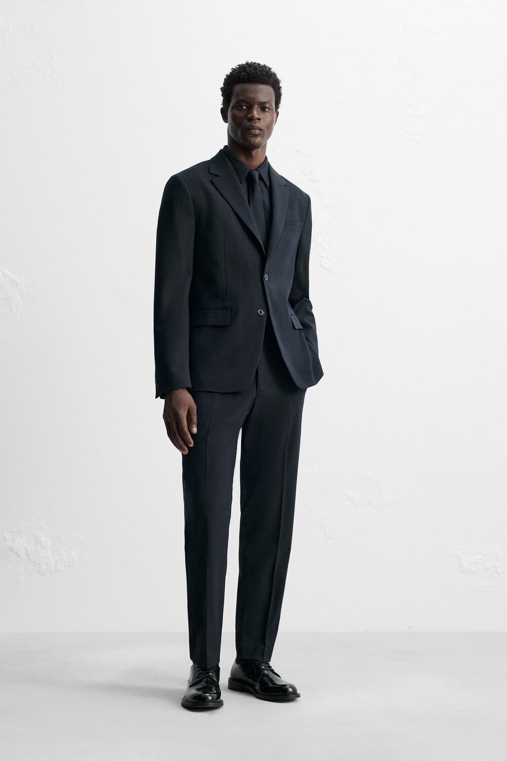 

Комфортные брюки ZARA, темно-синий