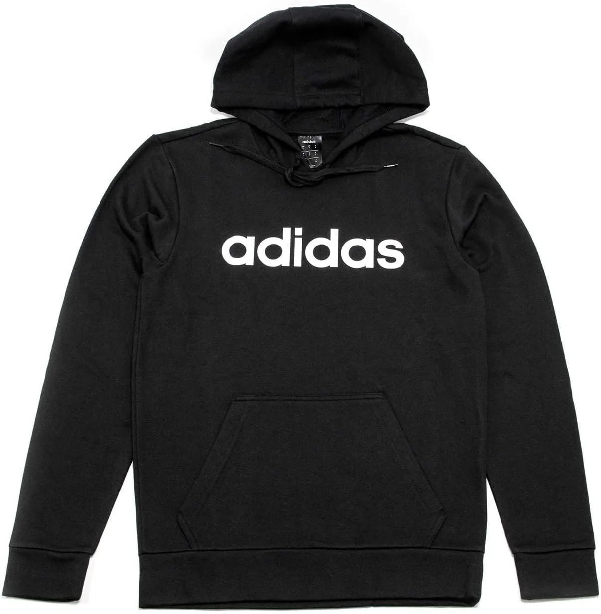 Толстовка adidas Men's Lin с капюшоном черно-белая