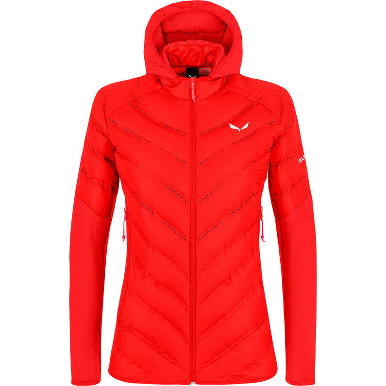 

Женский пуховик Agner Hybrid RDS Salewa, красный