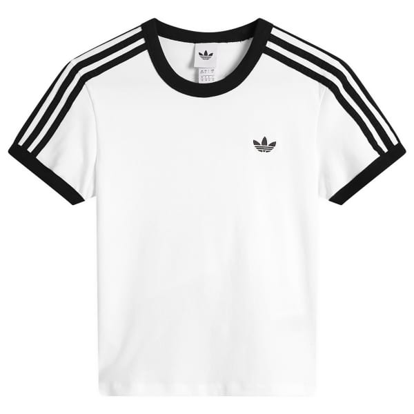 

Футболка с коротким рукавом и тремя полосками Adidas, hiteчерный, Черный, Футболка с коротким рукавом и тремя полосками Adidas, hiteчерный