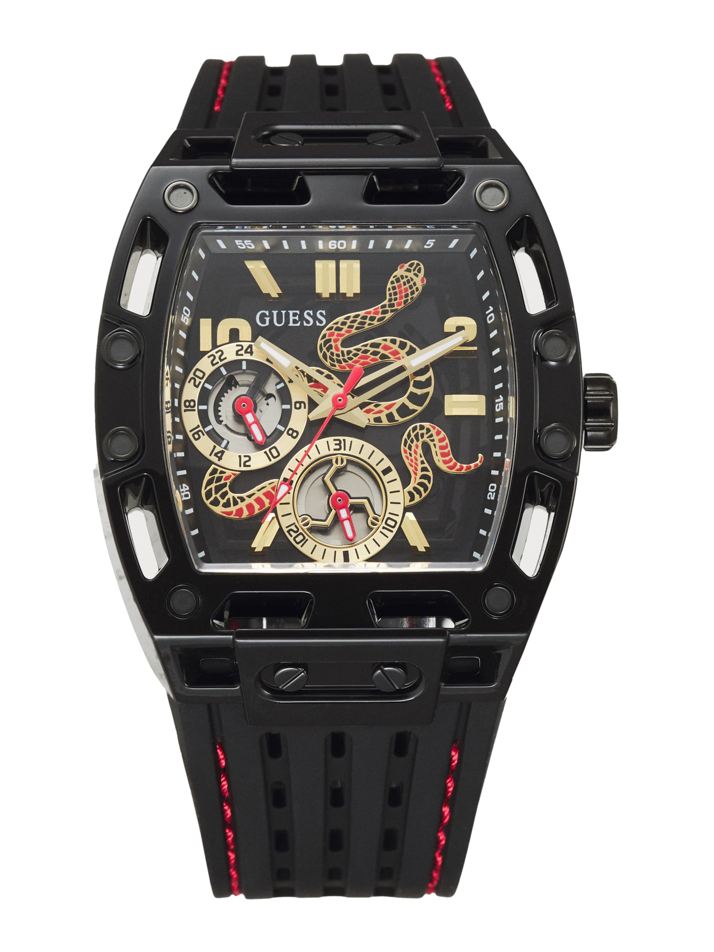 

GUESS Часы Analog 'Phoenix' в черном цвете