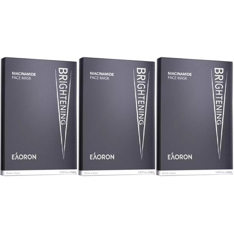 

Eaoron Ниацинамидовая черная пленочная маска для лица увлажняющая освежающая
