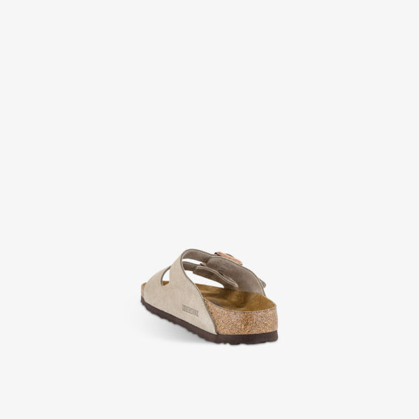 Сандалии Arizona из замши с двойным ремешком Birkenstock, коричневый — фото 4
