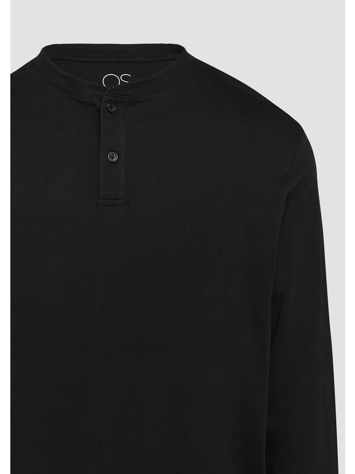 

Футболка QS T-Shirt langarm, черный