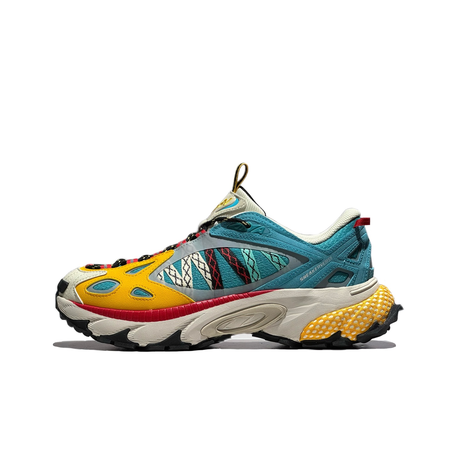 

ANTA SNEAKERVERSE Скользоустойчивые износостойкие мужские низкие повседневные туфли синие, цвет Blue