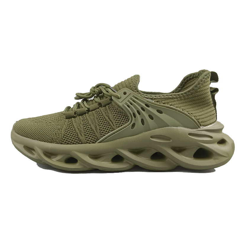 

Green feet Дышащие и нескользящие мужские кэжуал кеды низкие армейский зеленый, цвет Army Green