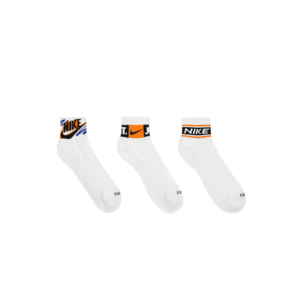 Nike Повседневные носки Dri FIT Mid Calf Unisex 3 шт мультиколор — фото 3