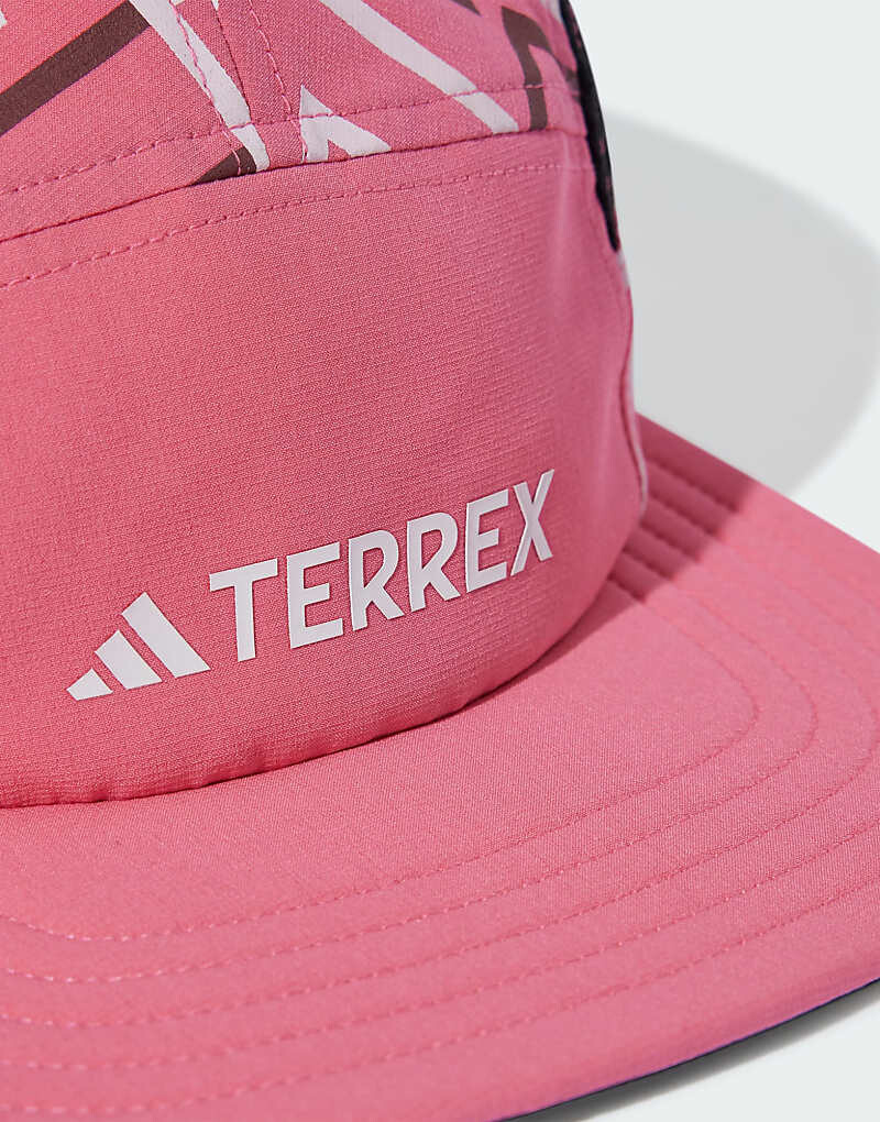 

adidas – Terrex Heat dy – Розовая бейсболка с графикой