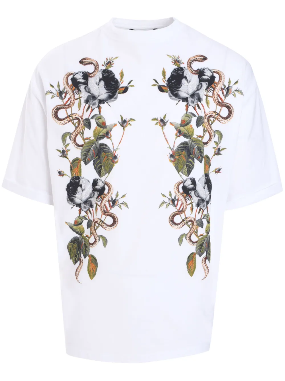 

Футболка Elements Foulard Roberto Cavalli, белый