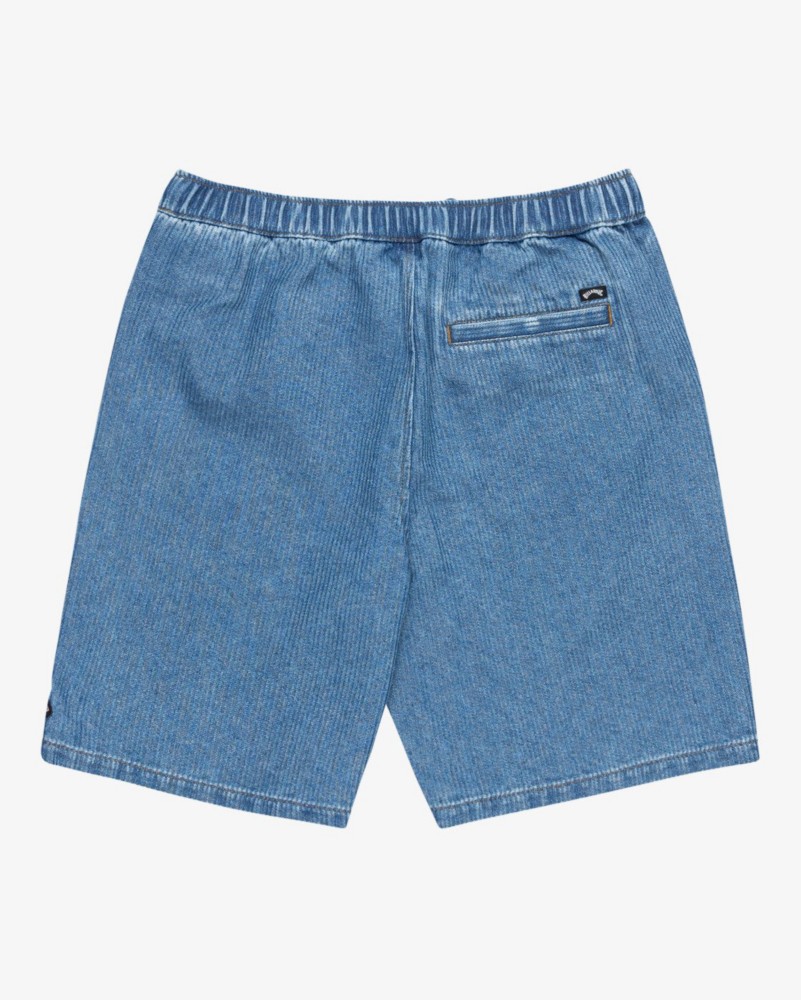 Джинсовые шорты Billabong Larry Cord Denim Kids Shorts, ocean wash — фото 2