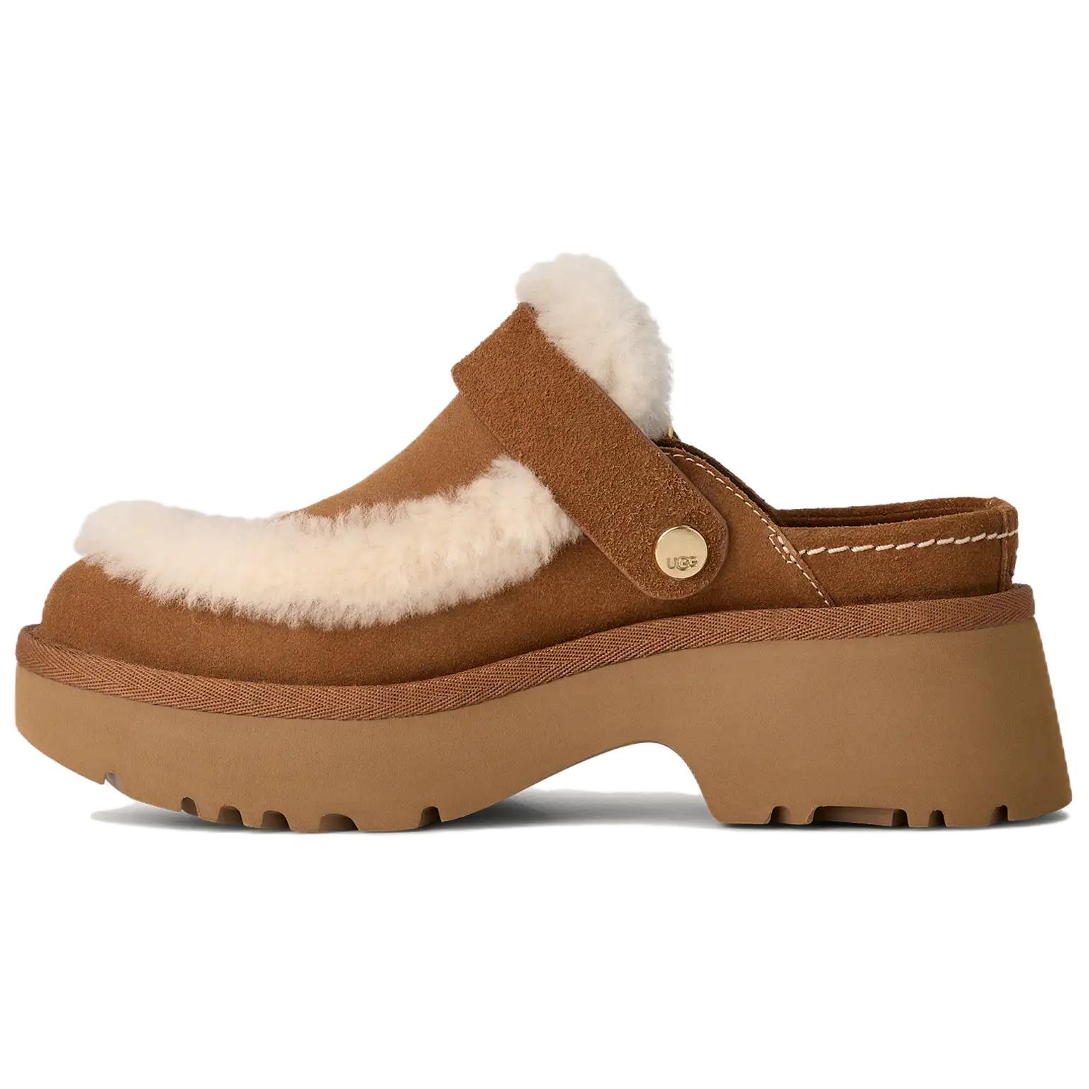 Женская обувь UGG Esmee Clog Casual Shoes 5cm Women's Chestnut, цвет Chestnut