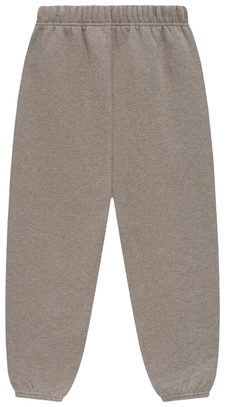 Детские флисовые спортивные штаны Fear of God Essentials, серый — фото 2
