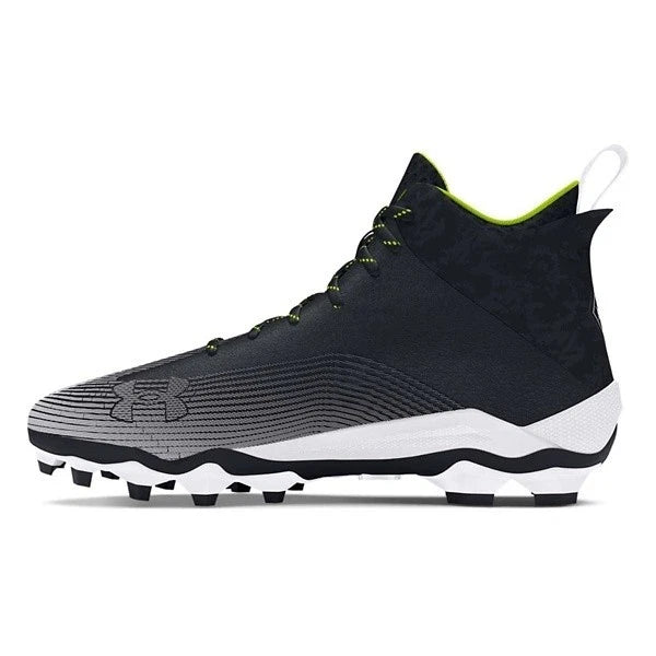 Мужские черные футбольные бутсы Under Armour Hammer 2 MC 3027306-001 на шнуровке ZAP631 — фото 3