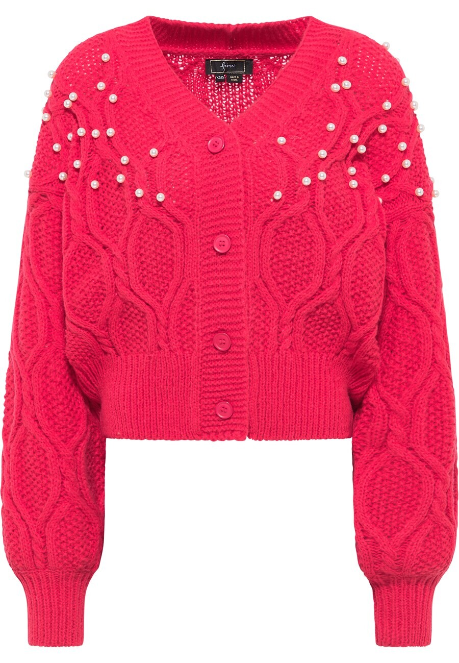 

Вязаный кардиган faina Knit Cardigan, цвет grenadine
